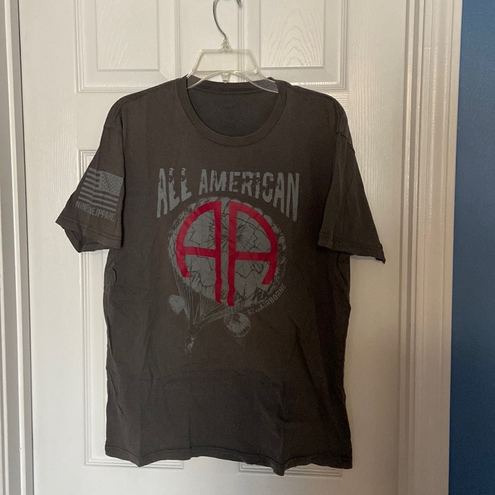 Nine Line Apparel All American T-Shirt LIMITED RUN Sz Large